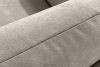LIGULA Modernes ausziehbares Schlafsofa aus Chenille-Stoff in Graubeige graubeige - Foto 8