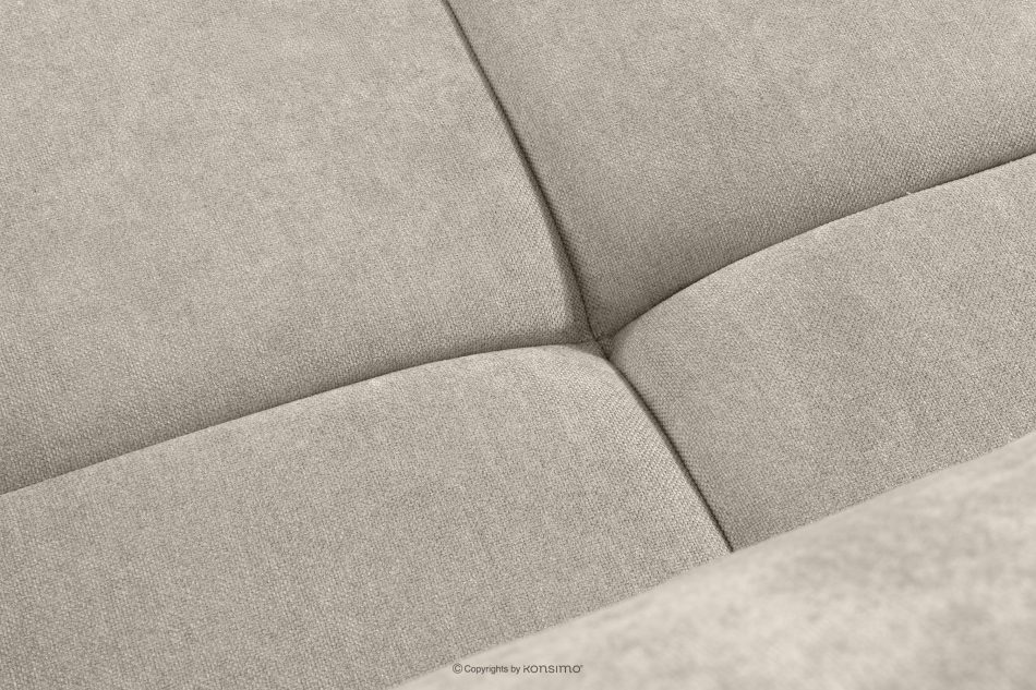 LIGULA Modernes ausziehbares Schlafsofa aus Chenille-Stoff in Graubeige graubeige - Foto 9