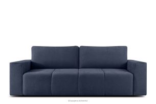 LIGULA, https://konsimo.de/kollektion/ligula/ Modernes ausziehbares Schlafsofa aus Chenille-Stoff in Marineblau dunkelblau - Foto