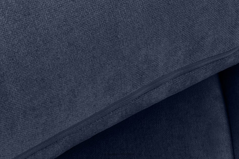 LIGULA Modernes ausziehbares Schlafsofa aus Chenille-Stoff in Marineblau dunkelblau - Foto 8
