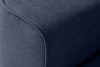 LIGULA Modernes ausziehbares Schlafsofa aus Chenille-Stoff in Marineblau dunkelblau - Foto 11