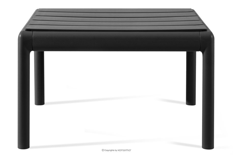 MITTU Gartenmöbel-Set aus Polypropylen 2 Stühle, Couchtisch in Anthrazit/Grau anthrazit/grau - Foto 13