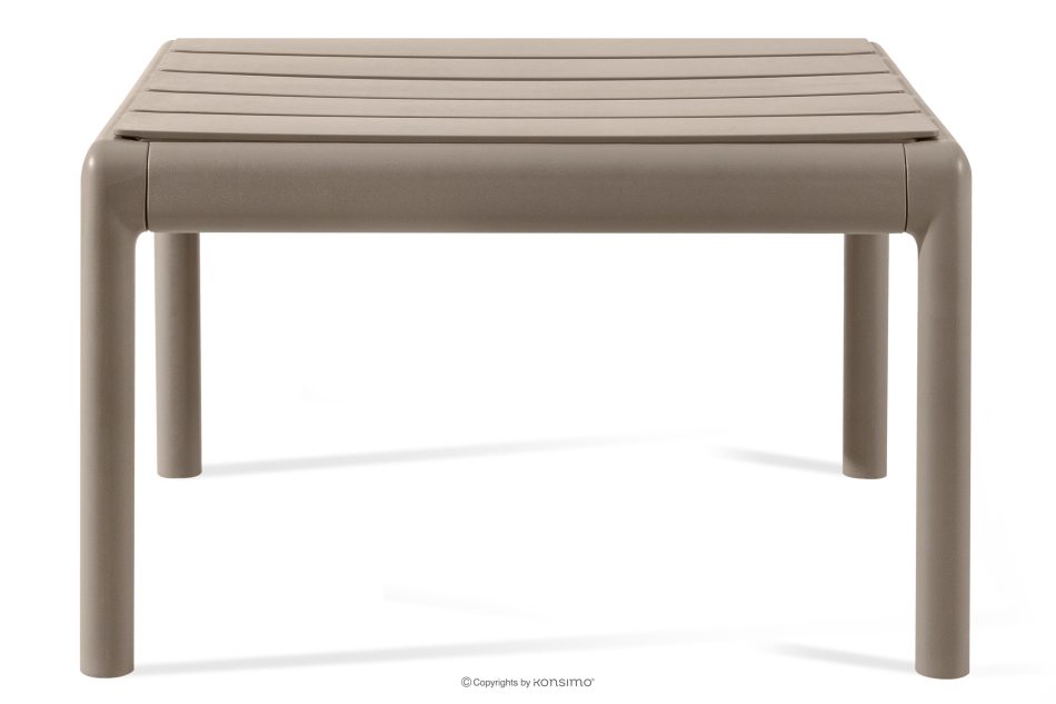 MITTU Gartenmöbel-Set aus Polypropylen 2 Stühle, Couchtisch in Beige/Braun beige/braun - Foto 13