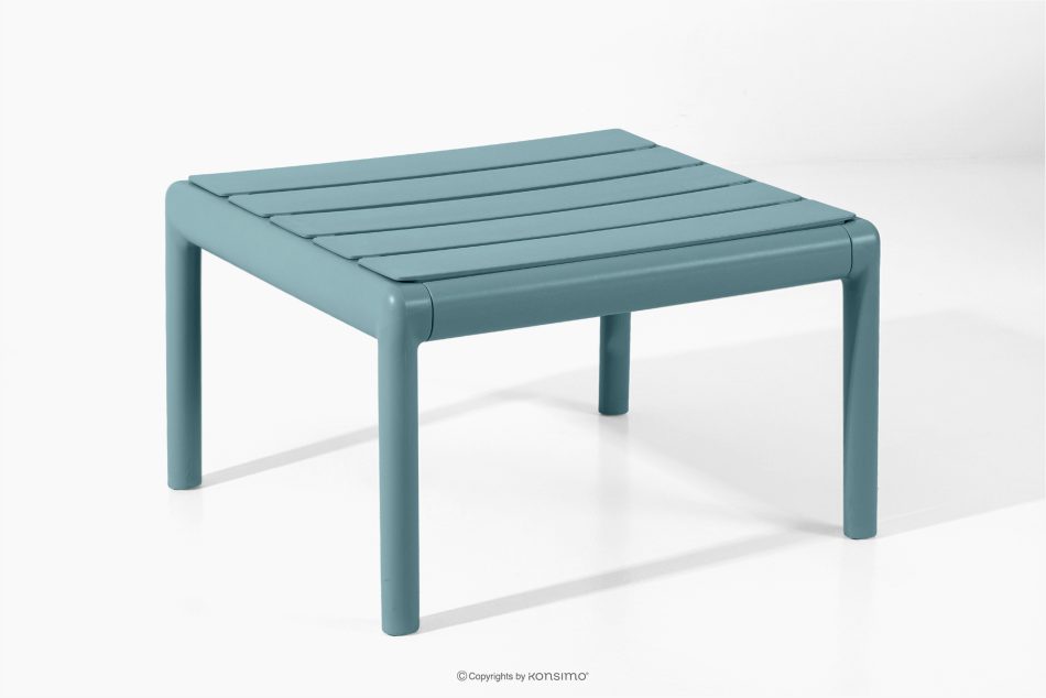 MITTU Terrassenmöbel-Set aus Polypropylen 2 Stühle, Couchtisch in Mint/Gelb mint/gelb - Foto 23
