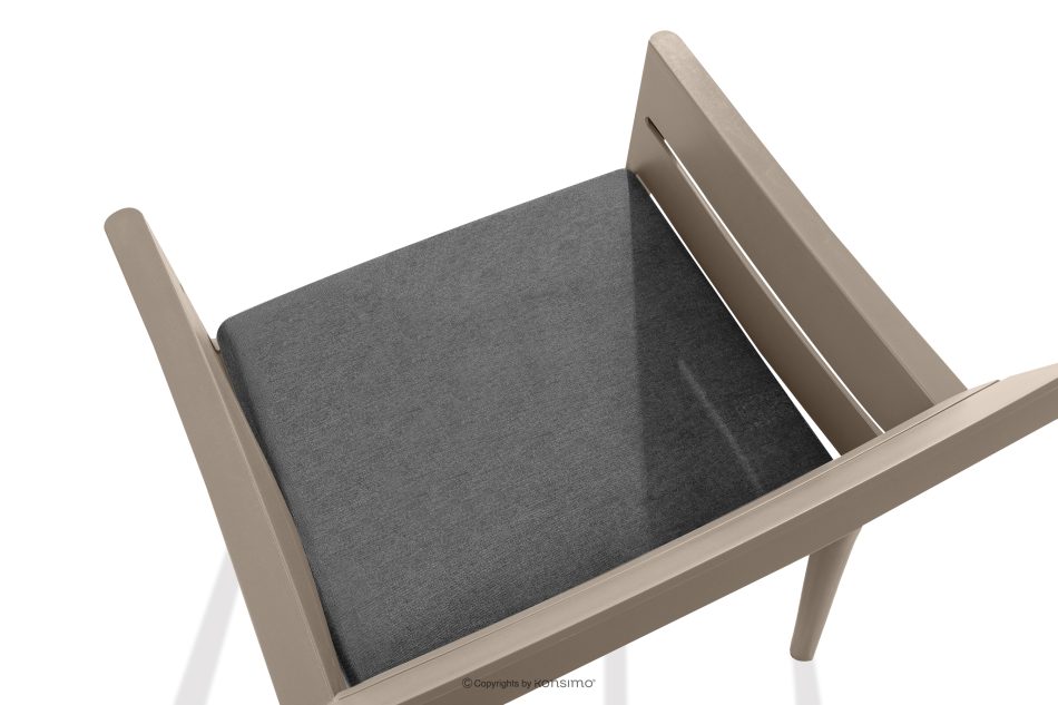 MITTU Gartenmöbel-Set aus Polypropylen Sofa, 2 Stühle, Couchtisch in Beige/Braun beige/braun - Foto 10