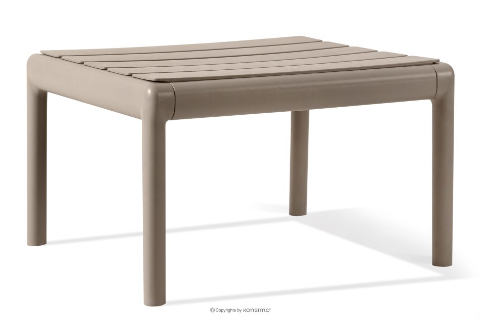 MITTU Gartenmöbel-Set aus Polypropylen Sofa, 2 Stühle, Couchtisch in Beige/Braun beige/braun - Foto 17