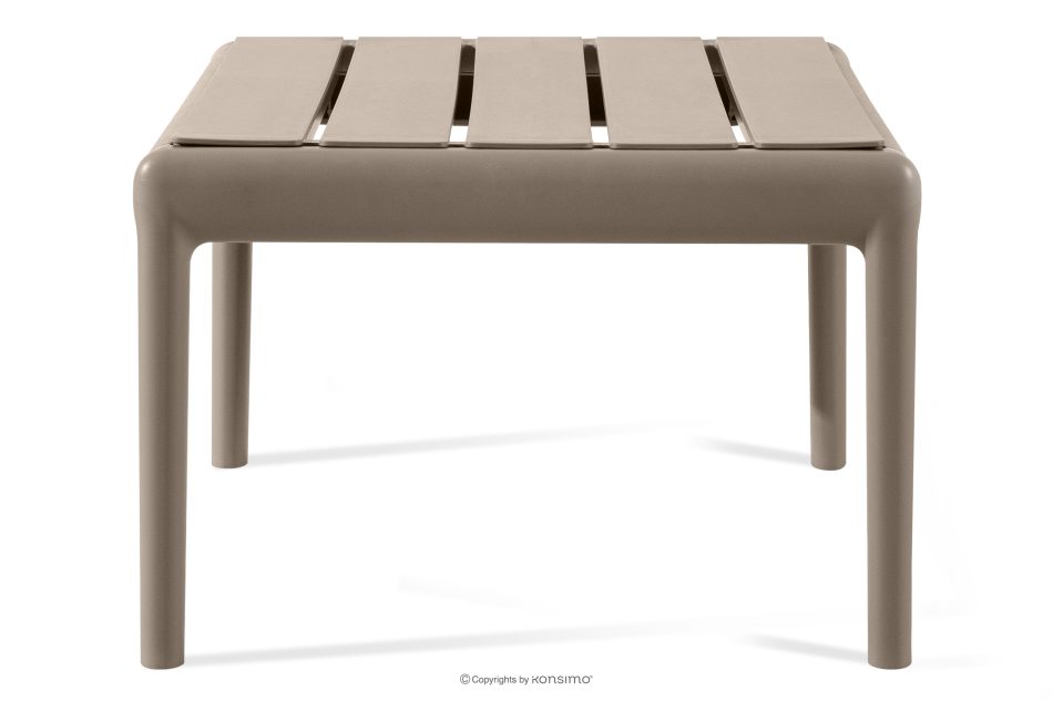 MITTU Gartenmöbel-Set aus Polypropylen Sofa, 2 Stühle, Couchtisch in Beige/Braun beige/braun - Foto 18