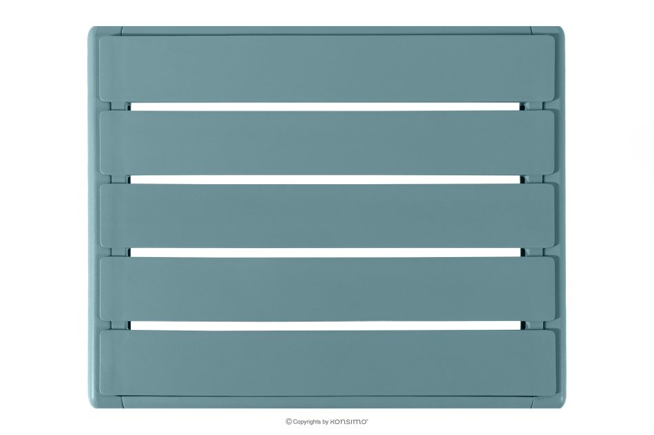 MITTU Terrassenmöbel-Set aus Polypropylen Sofa, 2x Stuhl, Couchtisch mint/gelb mint/gelb - Foto 19