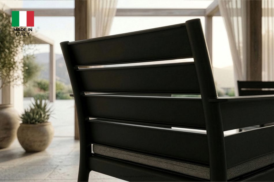 MITTU Gartenmöbel-Set aus Polypropylen 2x Sofa, 2x Stuhl, Couchtisch anthrazit/grau anthrazit/grau - Foto 28