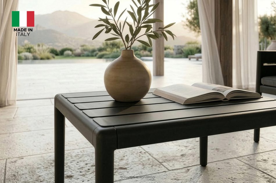 MITTU Gartenmöbel-Set aus Polypropylen 2x Sofa, 2x Stuhl, Couchtisch anthrazit/grau anthrazit/grau - Foto 30