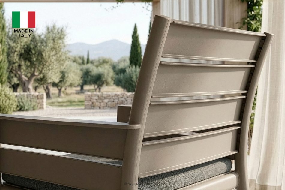 MITTU Gartenmöbel-Set aus Polypropylen 2x Sofa, 2x Stuhl, Couchtisch in Beige/Braun beige/braun - Foto 28