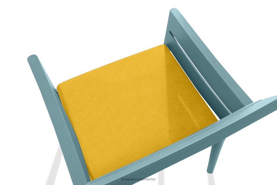MITTU Terrassenmöbel-Set aus Polypropylen 2x Sofa, 2x Stuhl, Couchtisch in Mint/Gelb mint/gelb - Foto 10