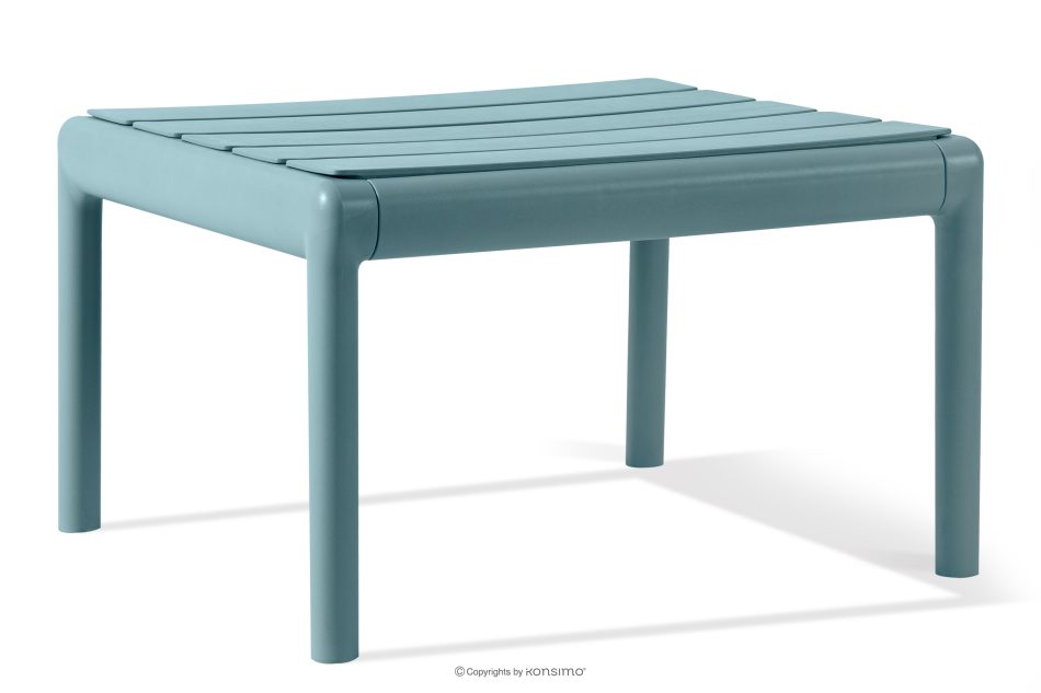 MITTU Terrassenmöbel-Set aus Polypropylen 2x Sofa, 2x Stuhl, Couchtisch in Mint/Gelb mint/gelb - Foto 17