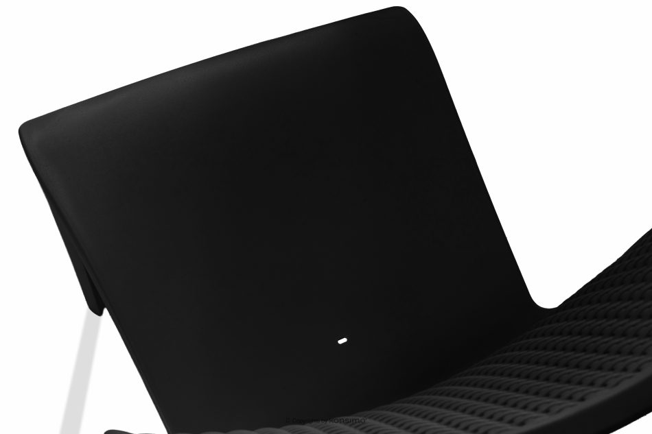 RANTU Gartenstuhl aus Polypropylen 2 tlg. anthrazit anthrazit - Foto 6