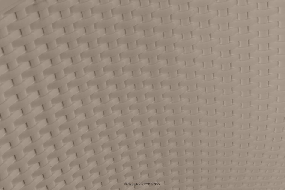 RANTU Gartenstuhl aus Polypropylen 2 tlg. beige beige - Foto 7