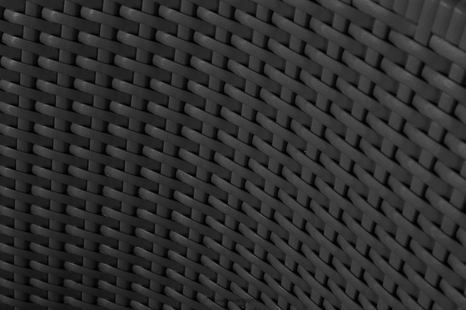 ETULI Moderner Gartenstuhl mit Armlehnen aus Polypropylen 4 tlg. anthrazit anthrazit - Foto 8