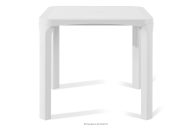 Gartentisch aus Polypropylen 80 x 80 weiß