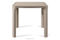 Gartentisch aus Polypropylen 80 x 80 beige