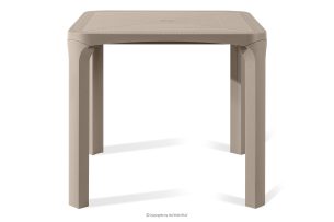 LEOPSI, https://konsimo.de/kollektion/leopsi/ Gartentisch aus Polypropylen 80 x 80 beige beige - Foto