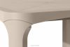 LEOPSI Gartentisch aus Polypropylen 80 x 80 beige beige - Foto 6
