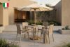 LEOPSI Gartentisch aus Polypropylen 80 x 80 beige beige - Foto 14