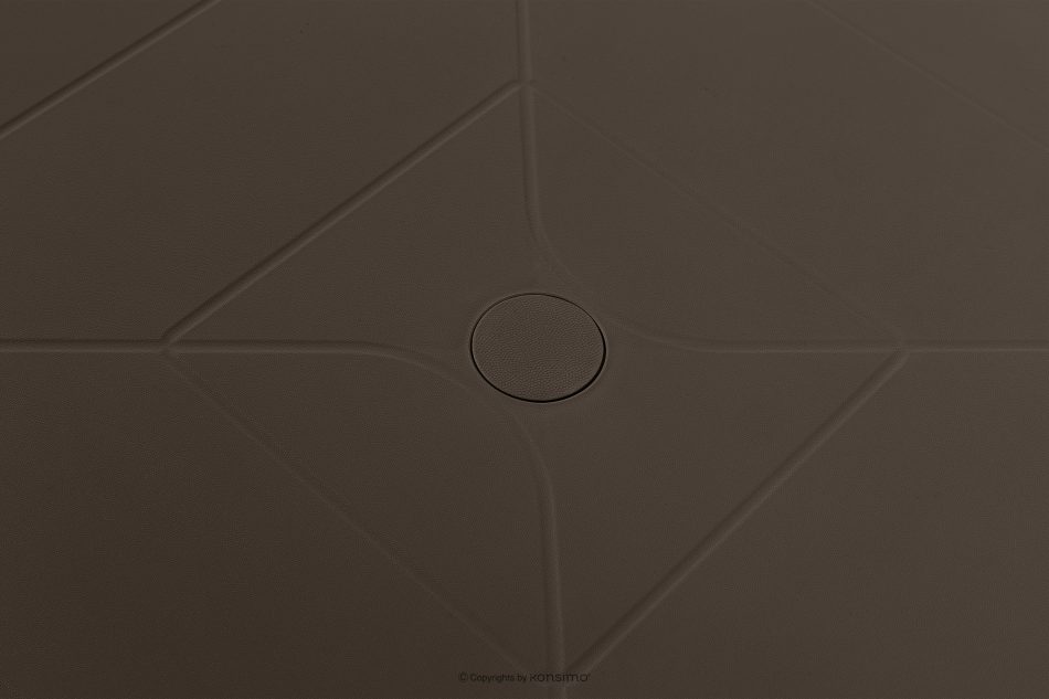 LEOPSI Gartentisch aus Polypropylen 80 x 80 braun braun - Foto 8