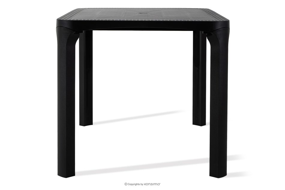 LEOPSI Gartentisch aus Polypropylen 120 x 80 anthrazit anthrazit - Foto 3