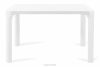 LEOPSI Gartentisch aus Polypropylen 120 x 80 weiß weiß - Foto 1