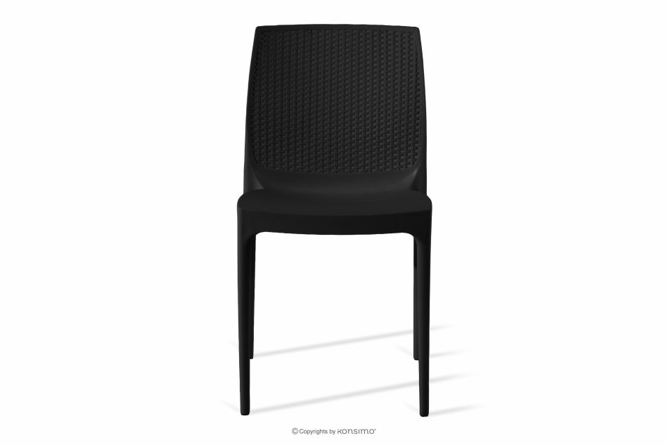 LEOPSI Gartenmöbel-Set: Tisch mit 4 Stühlen anthrazit anthrazit - Foto 3