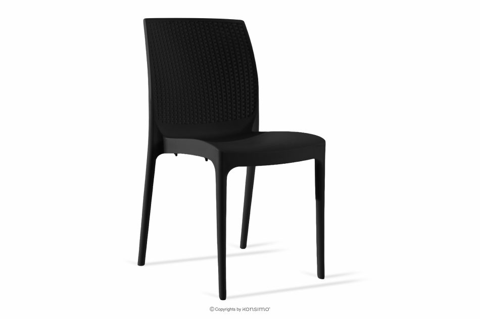 LEOPSI Gartenmöbel-Set: Tisch mit 4 Stühlen anthrazit anthrazit - Foto 4