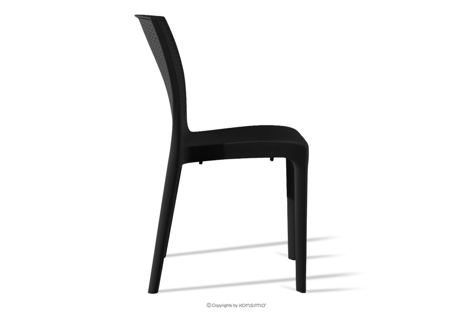 LEOPSI Gartenmöbel-Set: Tisch mit 4 Stühlen anthrazit anthrazit - Foto 5