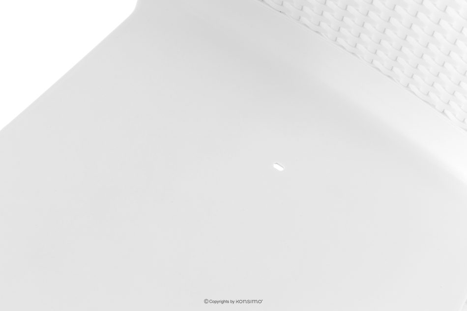 LEOPSI Gartenmöbel-Set: Tisch mit 4 Stühlen weiß weiß - Foto 9