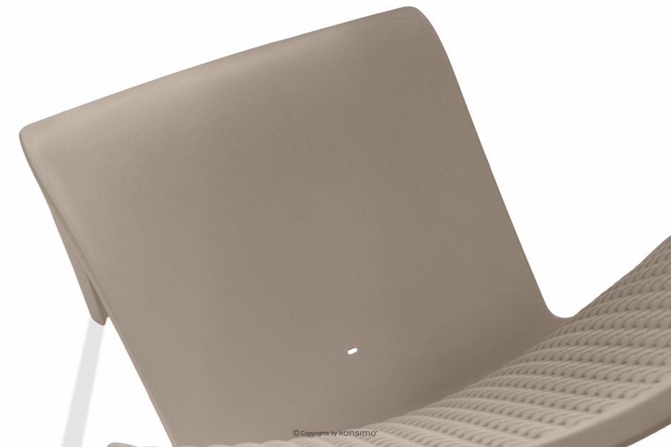 LEOPSI Terrassenmöbel-Set: Tisch mit 4 Stühlen beige beige - Foto 7