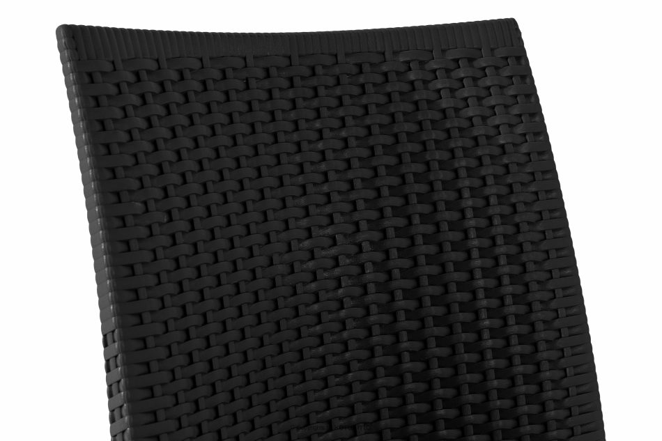 LEOPSI Gartentisch mit 4 Stühlen aus Polypropylen anthrazit anthrazit - Foto 10