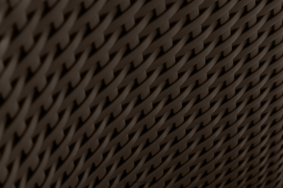 LEOPSI Gartentisch mit 4 Stühlen aus Polypropylen braun braun - Foto 8