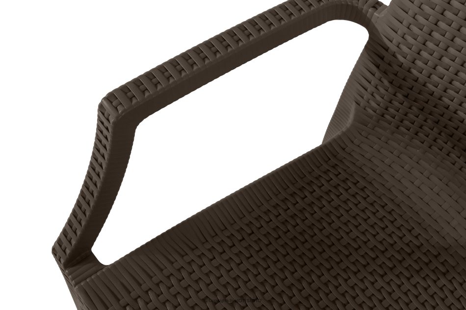 LEOPSI Tisch und Stühle für den Garten aus braunem Polypropylen braun - Foto 11