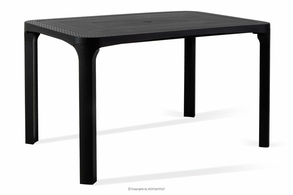 LEOPSI Gartenmöbel-Set Tisch mit 6 Stühlen aus Polypropylen anthrazit anthrazit - Foto 16