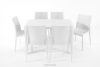 LEOPSI Gartenmöbel-Set Tisch mit 6 Stühlen aus Polypropylen weiß weiß - Foto 27