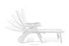 TIDIA Hotel-Liegestuhl mit verstellbarer Rückenlehne weiß weiß - Foto 7