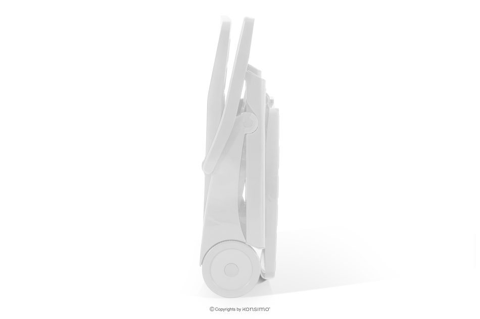 TIDIA Hotel-Liegestuhl mit verstellbarer Rückenlehne weiß weiß - Foto 17