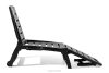 BURRA Verstellbare Strandliege mit Getränkehalter anthrazit anthrazit - Foto 8