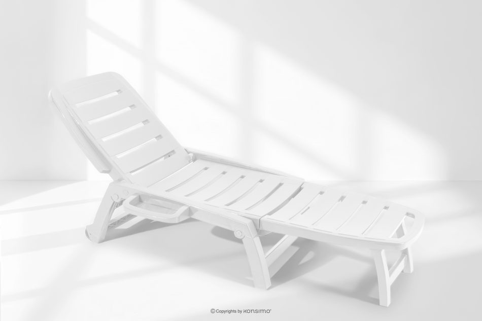 BURRA Verstellbare Strandliege mit Getränkehalter weiß weiß - Foto 20