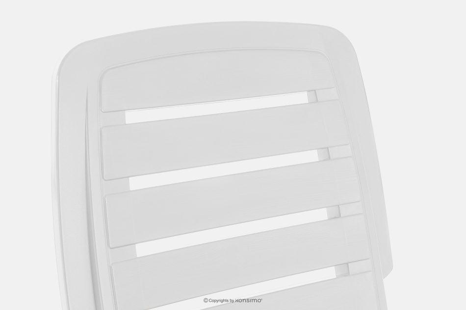 BURRA Verstellbare Gartenliege mit Getränkehalter 2 tlg. weiß weiß - Foto 10