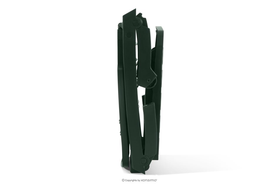 BURRA Verstellbare Gartenliege mit Getränkehalter 2 tlg. dunkelgrün dunkelgrün - Foto 18