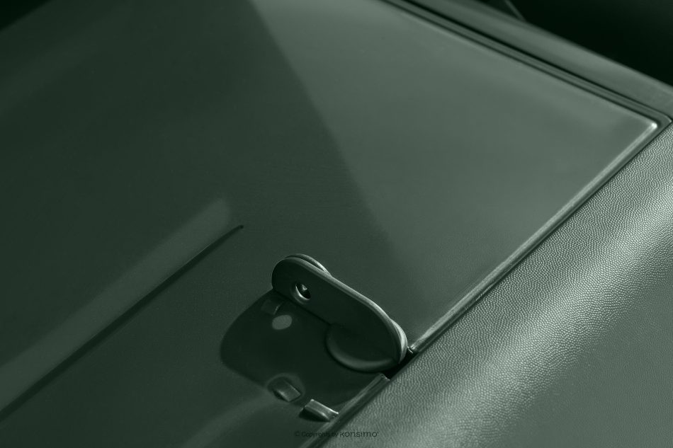 BATSI Gartenliege mit Stauraum und verstellbarer Rückenlehne 2 tlg. dunkelgrün dunkelgrün - Foto 17