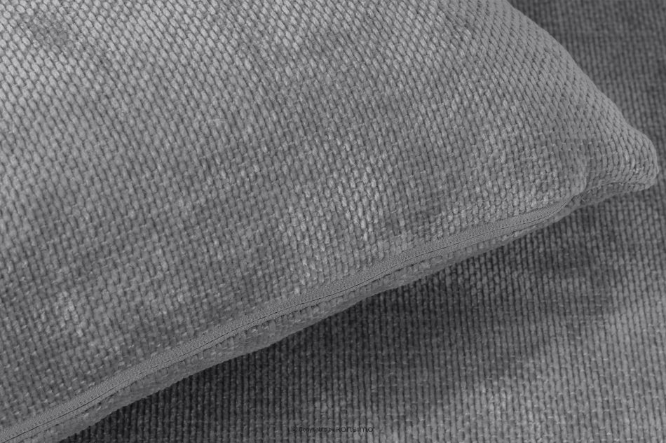 CALICO Dreisitzer-Sofa mit abgerundeter Form aus einem grauen Gewebestoff grau - Foto 8