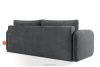 CALICO Dreisitzer-Sofa mit abgerundeter Form aus einem dunkelgrauen Gewebestoff dunkelgrau - Foto 4