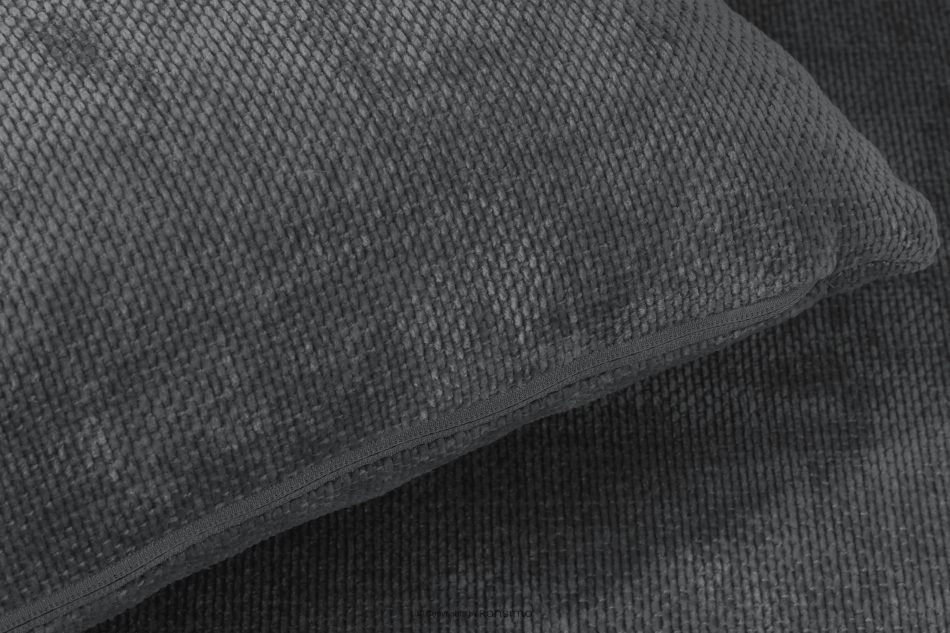 CALICO Dreisitzer-Sofa mit abgerundeter Form aus einem dunkelgrauen Gewebestoff dunkelgrau - Foto 8