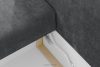 CALICO Dreisitzer-Sofa mit abgerundeter Form aus einem dunkelgrauen Gewebestoff dunkelgrau - Foto 12