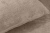 CALICO Dreisitzer-Sofa mit abgerundeter Form aus hellbeigem Gewebestoff hellbeige - Foto 9
